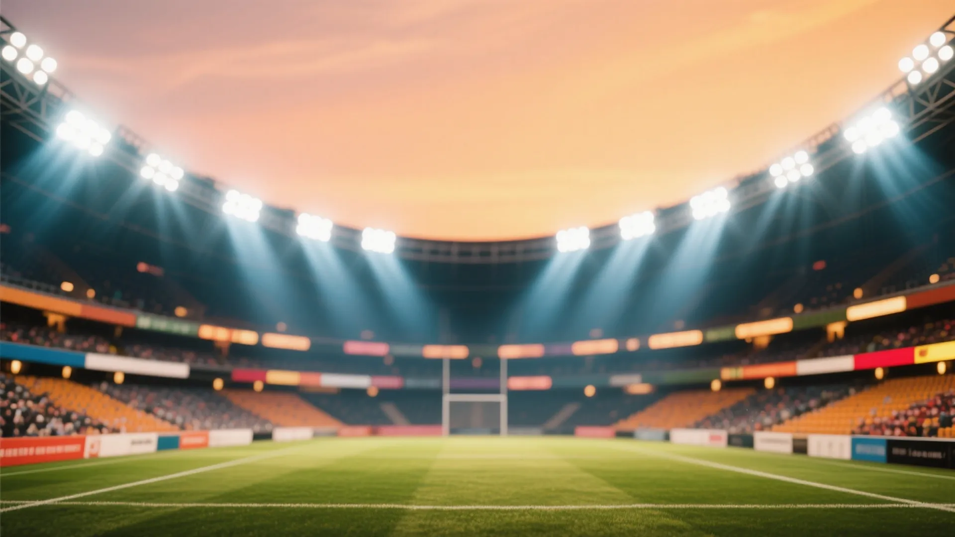 体育场馆抽象背景